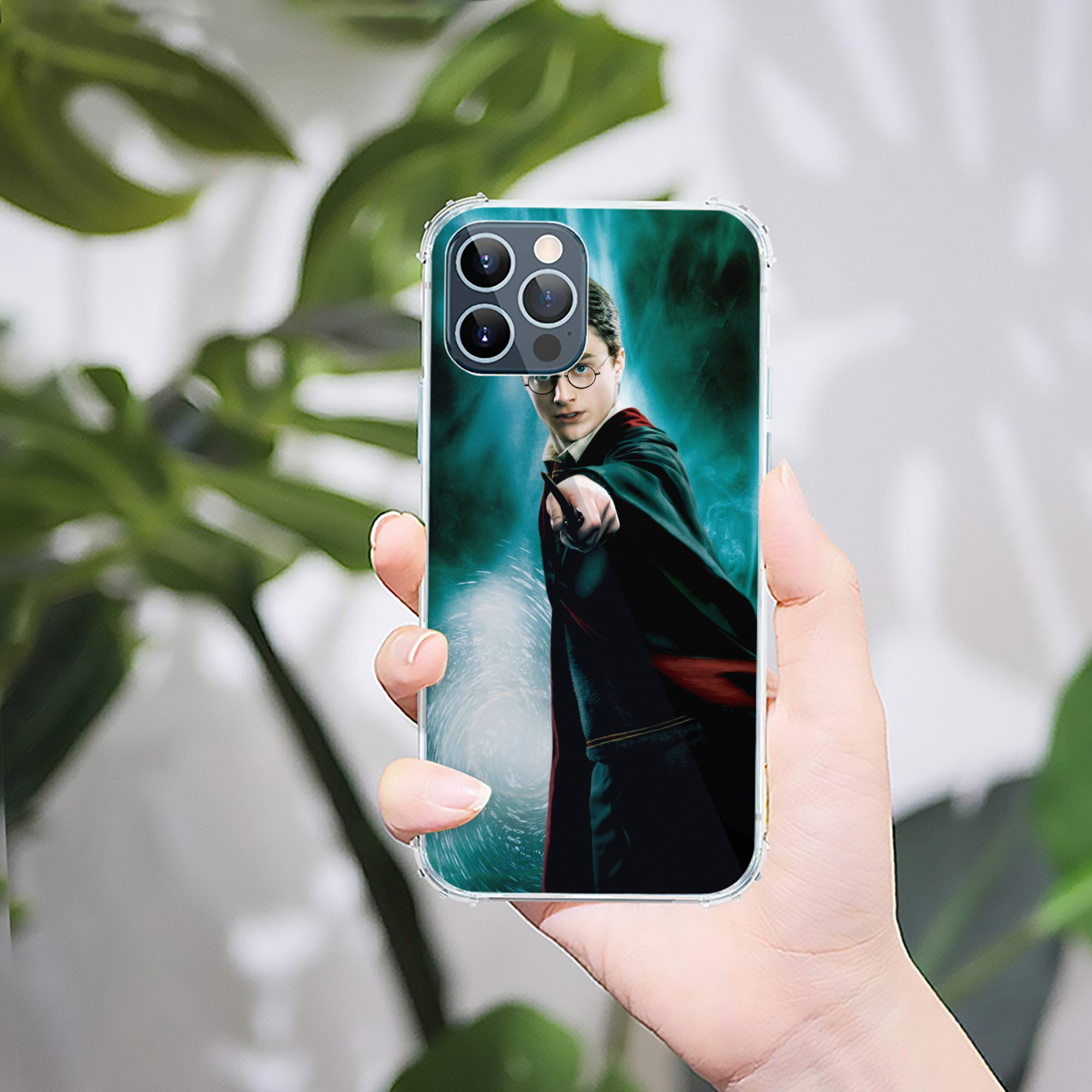 （画像用） Harry Potter ハリー・ポッターシリーズ 【iPhone 12シリーズ対応】透明スマホケース（クリアソフトケース）